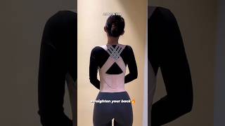 Adjustable Back Posture Corrector Slouching Relieve Pain Belt Women Men viral [upl. by Certie]