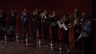 MSU Trombone Choir  Finale from the Organ Symphony 11062016 [upl. by Emyam]