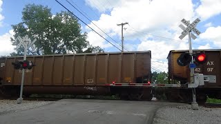 West Monticello Avenue Railroad Crossing Madison TN [upl. by Silvain]