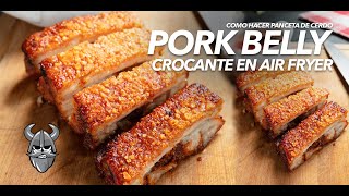 PORK BELLY CROCANTE EN AIR FRYER [upl. by Kingsbury896]