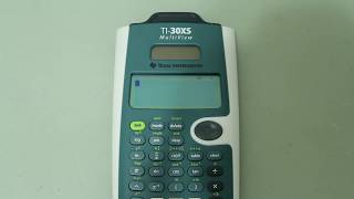 How to Calculate the Logarithm with Any Base on TI30XS Multiview Calculator [upl. by Georges791]