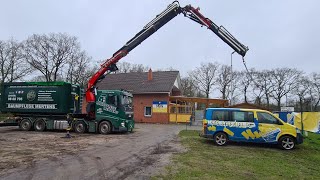 Start der Baumpflege am Sportplatz Steenfelde Einfach auf den Platz gefahren 🙈 Was wird Udo sagen [upl. by Bettzel]