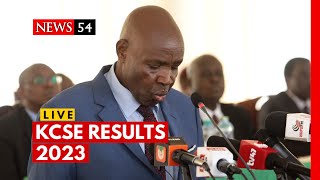 KCSE results 2023 Announcement ➤ News54 [upl. by Portingale111]