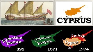 History of Cyprus since 350 BC  Every Year [upl. by Wentworth415]