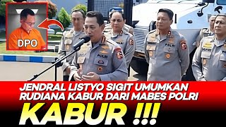 INFO A1 VALID‼️ IPTU RUDIANA KABUR JADI BORONAN PROPAM MABES POLRI SETELAH 3 HARI JALANI PEMERIKSAAN [upl. by Yrem]