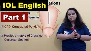 Induction of Labour  Part 1 English  Indications amp Contraindications  Nursing Lecture [upl. by Mosa]