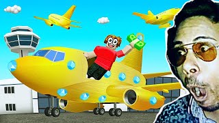 I Built a MAX LEVEL AIRPORT TYCOON in Roblox [upl. by Eelac907]