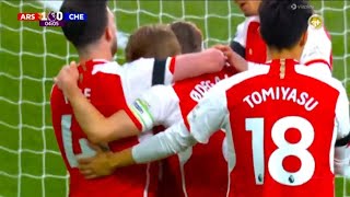 Leandro Trossard Goal Arsenal vs Chelsea 10 Goals and Extended Highlights EPL 202324 [upl. by Tonina]