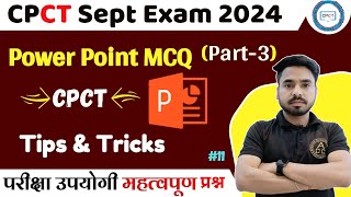 ms power point mcq for cpct september exam 2024 part3 [upl. by Imik]