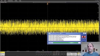 1000BASET Gigabit Ethernet Tx Testing with Disturber Demo [upl. by Nareht]