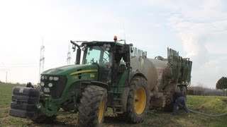 John Deere 7730 mit Kotte Garant und Schafmeister Agrar [upl. by Leon]