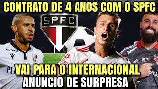 SPFC CONTRATA JOGADOR  INTERNACIONAL NEGOCIA COM O SÃO PAULO  SITUAÇÃO DO GALOPPO AGORA PREOCUPA [upl. by Morehouse]