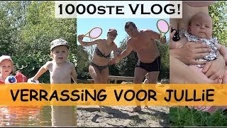 DiT HEBBEN WE NOG NOOiT GEDAAN 😱📢🎁🎁🎁🎁  Bellinga Familie Vlog 1000 [upl. by Wivinia688]