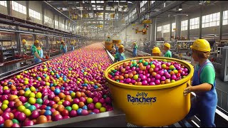 Processing Millions Of Candies Using Modern Technology This Way  Discover Candy Mega Factory [upl. by Aloivaf]