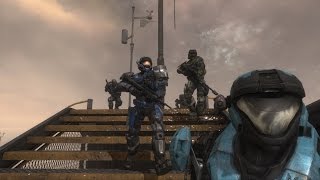 Halo Reach  Noble Team on Lone Wolf Noble Six Player [upl. by Llenor]