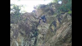 Jubiläumsklettersteig Lehner Wasserfall Via Ferrata bei Längenfeld im Oetztal  Tirol [upl. by Nahsin836]