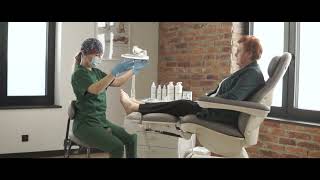 PODOPHARM® Fungal nail therapy in a podiatry practice [upl. by Eerahs]