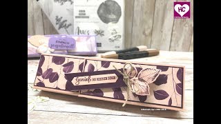 Klappbox basteln mit DSP Poesie der Natur [upl. by Adeys]