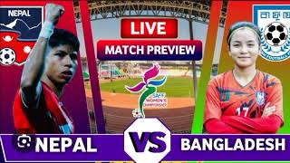 All Goal HighlightsNepalVs BangaladeshSAFF Womens Championship 2024 Final Match [upl. by Ailekahs]