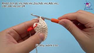 Crochet Monkey 2 Face Rnds 23 [upl. by Gensmer64]