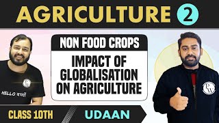 Agriculture 02  Non Food Crops  Technological and Institutional Reforms  Class 10  NCERT  Udaan [upl. by Ramak]