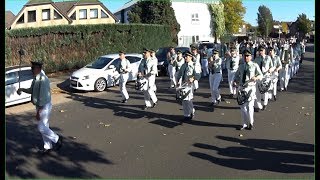 Elfgen  Schützenfest Aufmarsch zur Regimentsabnahme [upl. by Luas]