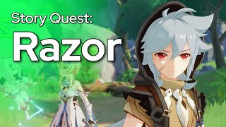 Razor Story Quest  The Meaning of Lupical Lupus Minor Chapter  Act 1 [upl. by Aerua]