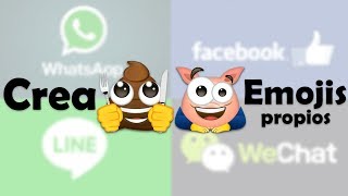 Crear Emoticonos GRATIS para WhatssApp Facebook y todas  Emojis PERSONALIZADOS Gratuitos 2021 [upl. by Eleonore]