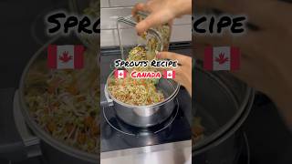 New Recipe Healthy Sprouts highprotein indianincanada [upl. by Haodnanehs755]