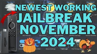 Newest Working JAILBREAK Amazon Firestick November 2024 [upl. by Akenit]