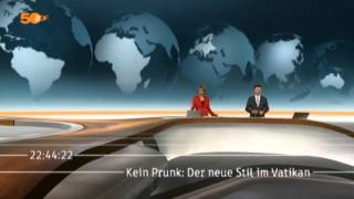 ZDF  Heute Journal Intro  2013 [upl. by Akimahs639]