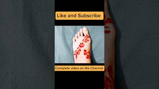 Foot mehndi stickersfoot mehndi Stencilsfeet henna tattoos [upl. by Ertemed]