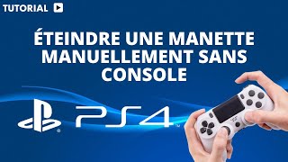 Comment éteindre une manette PS4 manuellement sans console [upl. by Catto]