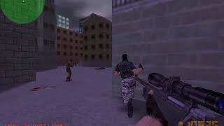 Counter Strike 16 Gameplay csassault Full Map with bots hard mode [upl. by Alaecim]