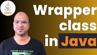 67 Java Tutorial  Wrapper class  AutoBoxing [upl. by Lletnahc108]