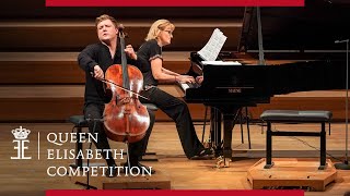 Schnittke Cello Sonata n 1 op 129  Oleksiy Shadrin Queen Elisabeth Competition 2022 [upl. by Grochow]