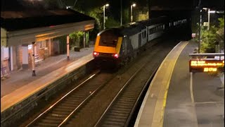 Intercity 125 I7C Class 43 43034 amp 43183 pass Aberdour Station [upl. by Gelya785]