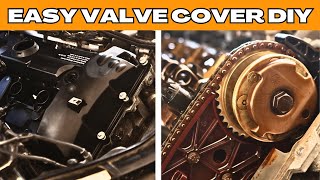 How To Replace BMW Valve Cover Gasket PCV Crankcase Hose  E90 E91 E92 E93 E60 E87 Z4  N51 N52 [upl. by Lillian246]