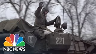 Russia TV Report Shows Luhansk Peoples Republic Troops Advance [upl. by Abixah]