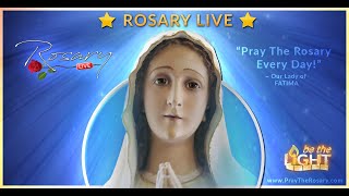 ⭐ Rosary LIVE ⭐ [upl. by Ronnoc]