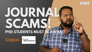 PhD Students AWARENESS of Scam JournalsPublications  PART I [upl. by Ayahsey156]