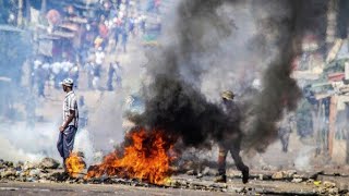 Mozambique in Chaos Protests Erupt After Controversial Election Results [upl. by Htebzil910]