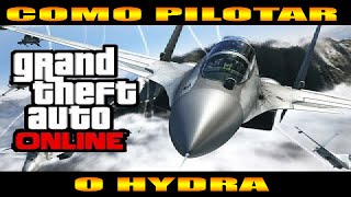 GTA 5 Heist  How To Unlock The HYDRA JET In Freemode GTA 5 Heist DLC Update [upl. by Ardnajela711]