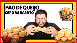 Pão de Queijo Caro vs Barato [upl. by Artap]