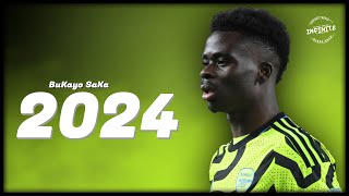 Bukayo Saka ◖The Angel◗ All Goals amp Assist Show • 202324 ∣ HD [upl. by Lashonde]