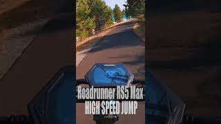 RS5 Max High Speed Jump roadrunnerscooters escooter electricscooter [upl. by Dorwin]