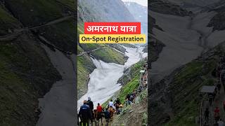 Amarnath Yatra On Spot Registration amarnath shorts amarnathyatra Amarnath Yatra 2024 [upl. by Shull]