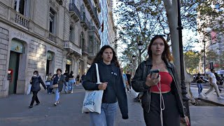 4K WALKING TOUR PASSEIG DE GRACIA BARCELONA SPAIN 4K UHD 60fps OCTOBER 2024 [upl. by Mae982]