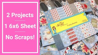 Smash Those Small Pads  2 Projects NO SCRAPS  TUTORIAL  Craft Fair and Gift Ideas [upl. by Spiegelman]