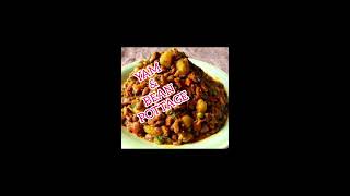 HOW TO COOK A DELICIOUS YAM amp BEANS POTTAGE 🥘 A MUST TRY [upl. by Nonnad]